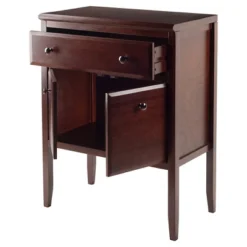 Orleans Modular Buffet With Drawer And Cabinet Wood/Dark Cappuccino - Winsome