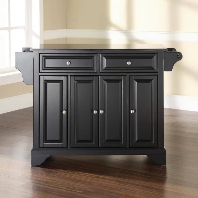 Lafayette Granite Top Full Size Kitchen Island/Cart - Crosley 3 Lafayette Granite Top Full Size Kitchen Island/Cart - Crosley