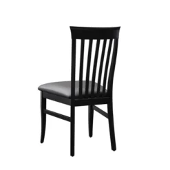 Set Of 2 Smythe Upholstered Chairs Black - Linon 16 Set Of 2 Smythe Upholstered Chairs Black - Linon -Dine Furniture GUEST d531665d 452b 4df2 b358 cc29ce90065a