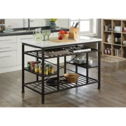 Lanzo Kitchen Island - Acme Furniture -Dine Furniture GUEST d624bb58 3fd3 4023 9009 9aea33828435