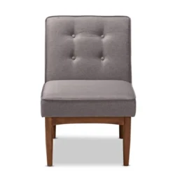 Arvid Wood Dining Chair Gray - Baxton Studio -Dine Furniture GUEST d86fb73b c49f 44a5 ac4b 77b55e2bbdd1