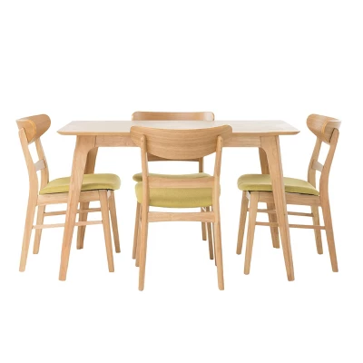 5pc 50" Idalia Mid-Century Modern Dining Set - Christopher Knight Home 7 5pc 50" Idalia Mid-Century Modern Dining Set - Christopher Knight Home - Image 5