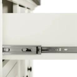 Julia Stainless Steel Top Kitchen Island With 2 Upholstered Saddle Counter Height Barstools White - Crosley 23 Julia Stainless Steel Top Kitchen Island With 2 Upholstered Saddle Counter Height Barstools White - Crosley -Dine Furniture GUEST dc2b47d1 234b 4949 8a14 543f7730b4b1