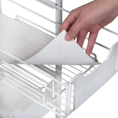 Honey-Can-Do 4 Tier Slim Cart With Pull-Out Baskets 5 Honey-Can-Do 4 Tier Slim Cart With Pull-Out Baskets - Image 3