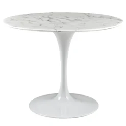 Lippa Round Artificial Marble Dining Table - Modway 16 Lippa Round Artificial Marble Dining Table - Modway -Dine Furniture GUEST de58bd39 1cc0 44b2 8cf5 4075e2521553