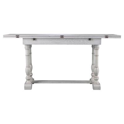 Juenn Farmhouse Folding Trestle Console To Dining Table - Aiden Lane 4 Juenn Farmhouse Folding Trestle Console To Dining Table - Aiden Lane - Image 2