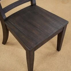 5pc Strasbourg Rustic Dining Table Set Antique Black - HOMES: Inside + Out 15 5pc Strasbourg Rustic Dining Table Set Antique Black - HOMES: Inside + Out -Dine Furniture GUEST e017c43e 05cb 473e 928a d9d651e53bb6