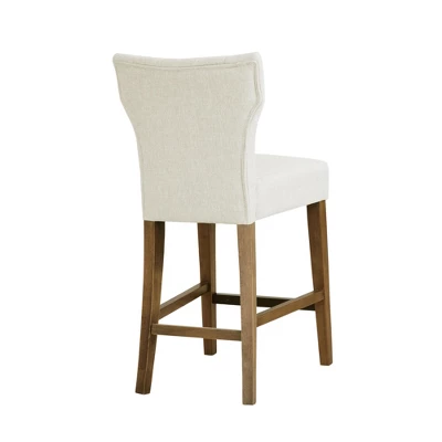 Saffron Tufted Back Counter Height Barstool - Madison Park 6 Saffron Tufted Back Counter Height Barstool - Madison Park - Image 4