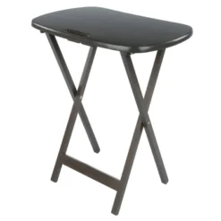 5pc Set Lucca Snack Tables Oyster Gray - Winsome -Dine Furniture GUEST e3eb6e5c 6565 4426 9e11 b6e584054dc3