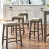 Set Of 4 24" Tobias Counter Height Barstools - Lifestorey -Dine Furniture GUEST e724888f 2c4d 4062 8435 efeada39a277