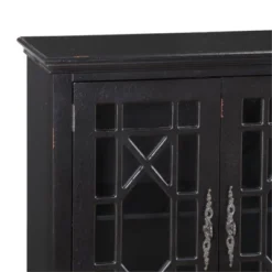 Eliza Wood Sideboard In Antique Black - Lexicon -Dine Furniture GUEST e772de08 699b 4375 89d9 e72cb10f60ab
