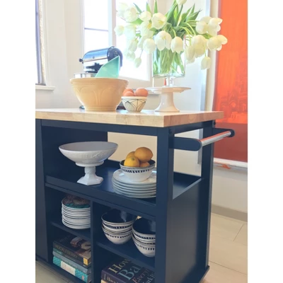 Boston Kitchen Cart - Angelo:HOME 4 Boston Kitchen Cart - Angelo:HOME - Image 2