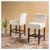 Set Of 2 26" Lopez Fabric Counter Height Barstools - Christopher Knight Home -Dine Furniture GUEST e7bf5025 9712 4bec 9662 365046a08608
