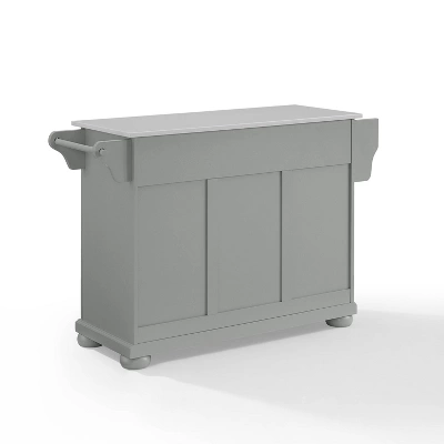 Alexandria Granite Top Kitchen Island/Cart Gray - Crosley 10 Alexandria Granite Top Kitchen Island/Cart Gray - Crosley - Image 8