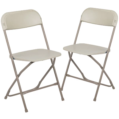 Emma And Oliver Set Of 2 Stackable Folding Plastic Chairs - 650 LB Weight Capacity 20 Emma And Oliver Set Of 2 Stackable Folding Plastic Chairs - 650 LB Weight Capacity - Image 18