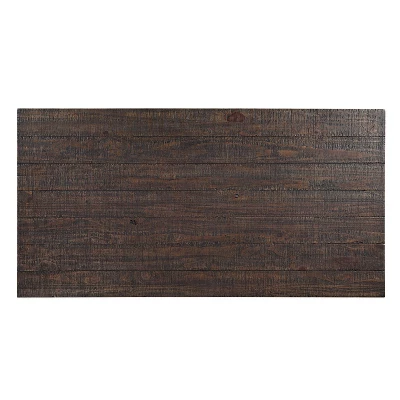 5pc Strasbourg Rustic Dining Table Set Antique Black - HOMES: Inside + Out 6 5pc Strasbourg Rustic Dining Table Set Antique Black - HOMES: Inside + Out - Image 4