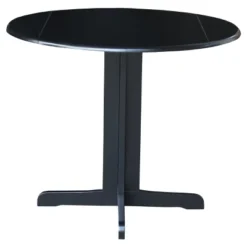 Oval 36" Dual Drop Leaf Table - International Concepts -Dine Furniture GUEST e997fda9 c8c2 4c82 b0a3 5acc736153ed