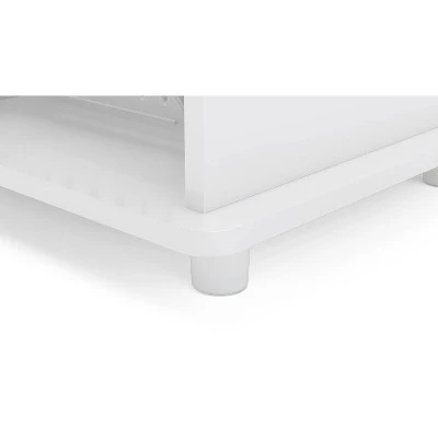 Compact Fruit Cabinet With 3 Baskets White - Polifurniture 4 Compact Fruit Cabinet With 3 Baskets White - Polifurniture - Image 2