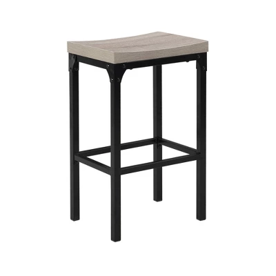 36" Counter Height Dining Table And Stool Set Gray/Black - The Urban Port 7 36" Counter Height Dining Table And Stool Set Gray/Black - The Urban Port - Image 5