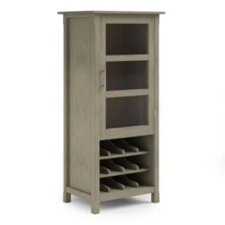 Franklin High Storage Wine Rack Cabinet - WyndenHall -Dine Furniture GUEST ec030d8b ac5d 4be5 a7cd ea0bae5e387c