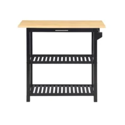 Designs2Go 3 Tier Butcher Block Kitchen Prep Island With Drawer - Breighton Home -Dine Furniture GUEST ec4eb790 fdb8 4012 89d7 04f29b273b88