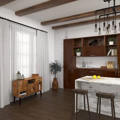 Modern Mango Wood Buffet Brown - Olivia & May 18 Modern Mango Wood Buffet Brown - Olivia & May - Image 16