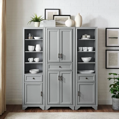 3pc Tara Pantry Set - Pantry And 2 Linen Cabinets - Crosley 11 3pc Tara Pantry Set - Pantry And 2 Linen Cabinets - Crosley - Image 9