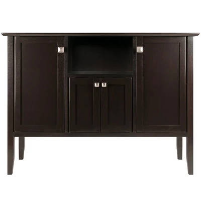 Melba Buffet Cabinet/Sideboard Coffee - Winsome 3 Melba Buffet Cabinet/Sideboard Coffee - Winsome