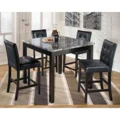 Dining Table Set Black - Signature Design By Ashley