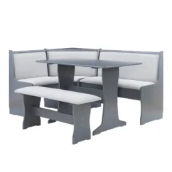 Penrose Storage Nook Dining Set - Linon -Dine Furniture GUEST f2ec0aed 04dc 4740 a107 8638fff59bbb