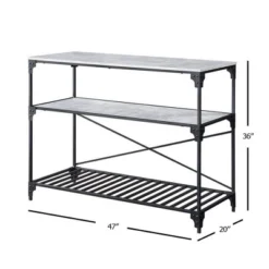 47" Jakob Kitchen Island Black/Concrete Finish - Acme Furniture 9 47" Jakob Kitchen Island Black/Concrete Finish - Acme Furniture -Dine Furniture GUEST f3a5a4f9 c856 4aed b8c4 ab370e710d52