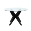 Amalie Round Dining Table Black - Steve Silver Co. 1 Amalie Round Dining Table Black - Steve Silver Co. -Dine Furniture GUEST f4cb7334 cb4a 4fae b7fd 0496a6727597