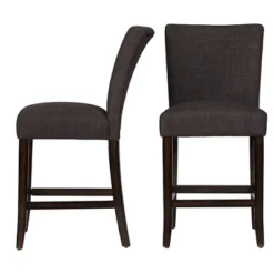 Set Of 2 24" Quinby Counter Height Barstools Wood - Inspire Q -Dine Furniture GUEST f728afcf fdc5 4183 97e7 9e87184fd100