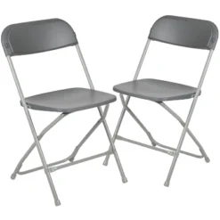 Emma And Oliver Set Of 2 Stackable Folding Plastic Chairs - 650 LB Weight Capacity 38 Emma And Oliver Set Of 2 Stackable Folding Plastic Chairs - 650 LB Weight Capacity -Dine Furniture GUEST f9bbb796 6246 4d4d 8a3e 7dd2735fc34b