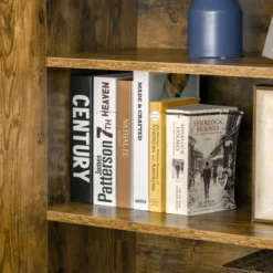 HOMCOM Industrial Style 4-Door Cabinet Pantry Cupboard With Storage Shelves For Bedroom And Living Room 12 HOMCOM Industrial Style 4-Door Cabinet Pantry Cupboard With Storage Shelves For Bedroom And Living Room -Dine Furniture GUEST fcfdd59f 0a49 454d 907d 1529faaf4fae